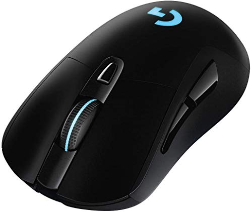 Logitech G703 LIGHTSPEED kabellose Gaming-Maus mit HERO 25K DPI Sensor, Wireless...