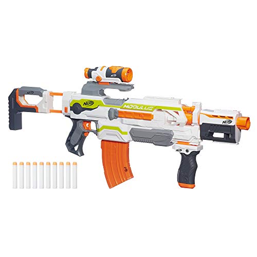 Hasbro Nerf B1538EU6 N-Strike Modulus ECS-10, Spielzeugblaster