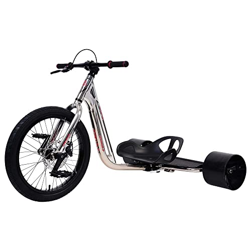 Triad 71042 Notorious 4 Drift Trike Dreirad Fun Fahrzeug 20 Zoll in chrome und...