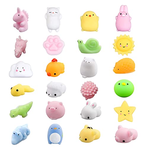 vita dennis Kawaii Squeeze Toy 24 Stück Mini Squishies Soft Silikon Mochi...