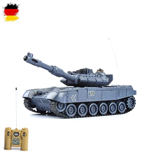 2.4GHz RC ferngesteuerter Kampfpanzer IR Battle Militär-Panzer Tank mit...