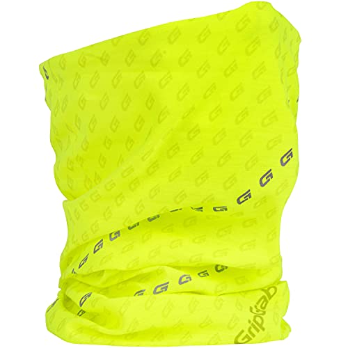 GripGrab Reflektierendes Neongelbes Fahrrad Multifunktionstuch Hi-Vis Radsport...
