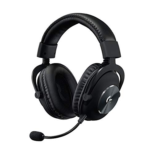 Logitech G PRO X Gaming-Headset, Over-Ear Kopfhörer mit Blue VO!CE Mikrofon,...