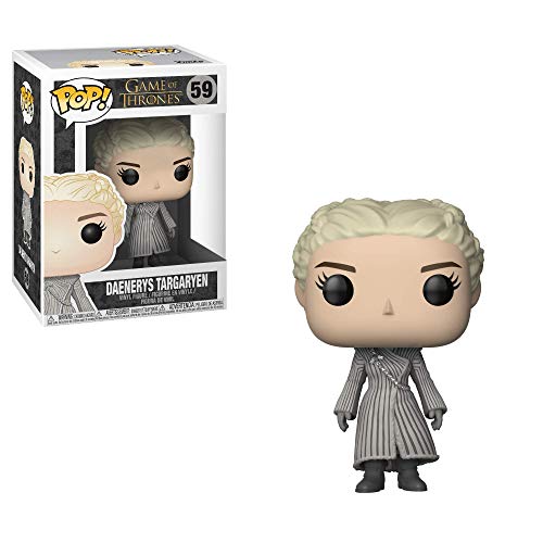 Funko 28888 No Actionfigur Game of Thrones: S8 Daenerys (Weiß Coat), Multi, One...