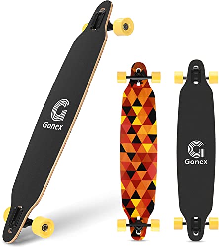 Gonex 42' Longboard Skateboard für Mädchen Erwachsene Anfänger und Kinder,...