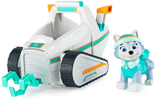 Paw Patrol Schneefahrzeug mit Everest Figur (Basic Vehicle/Basis Fahrzeug)