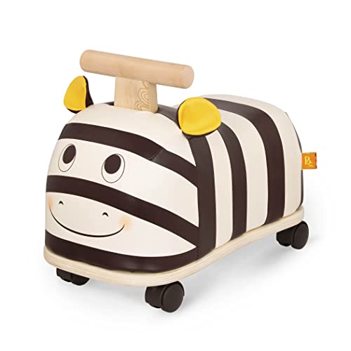 B. toys Rutschauto aus Holz – Rutscher Zebra auf Rollen für Kinder und Babys,...