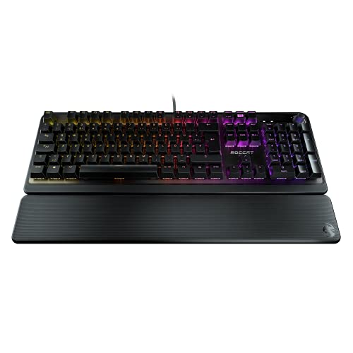 Roccat Pyro - Mechanische RGB Gaming Keyboard mit RGB-Beleuchtung (DE Layout),...