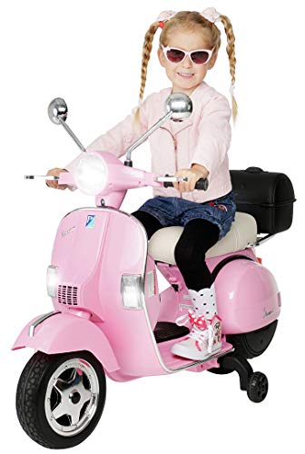 Actionbikes Motors Kinder Elektroroller Vespa PX150 - Lizenziert - 2 x 18 Watt...