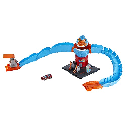 Hot Wheels HDR30 - Gorilla-Angriff mit 1 Hot Wheels Auto, mit anderen Sets...