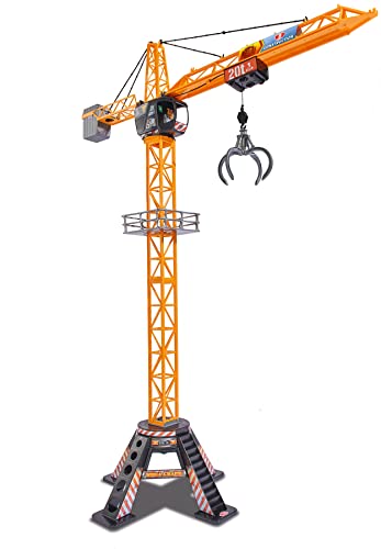 DICKIE 201139012 Toys Mega Crane, elektrischer Kran mit Fernbedienung, für...