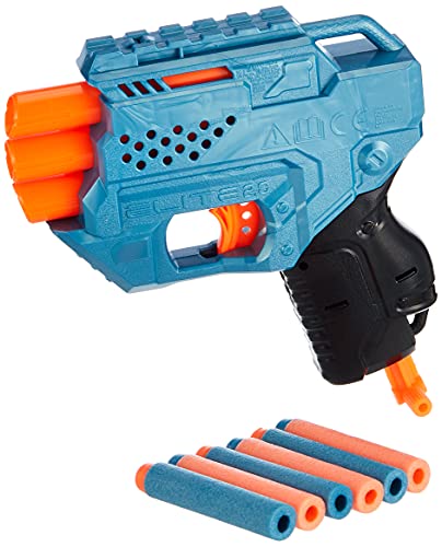 Nerf Elite 2.0 Trio TD-3 Blaster – Enthält 6 Nerf Darts – 3 Darts in Folge...