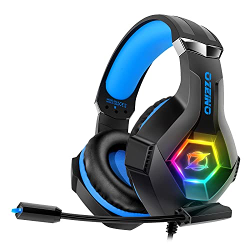 Gaming Headset for PS4 PS5 PC,PS4 Headset with Microphone 3D Surround Sound...