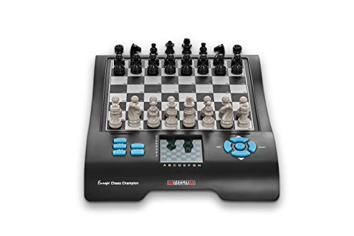 MILLENNIUM Europe Chess Champion - Schachcomputer + 7 weitere Spiele (Dame,...