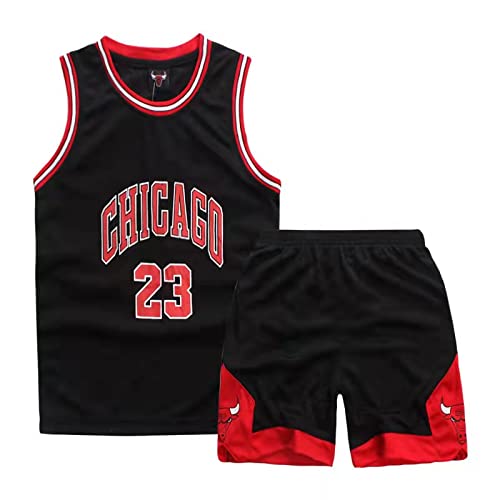 MEEHYRE Little Boys 2-Piece Basketball Training Sleeveless Jersey and...