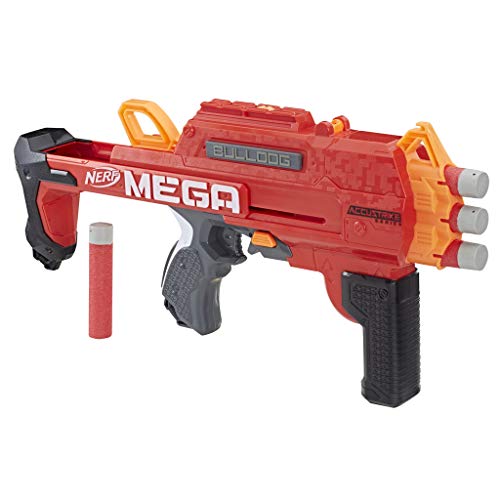 Nerf MEGA Bulldog, 2-in-1 Spielzeugblaster, Multicolor