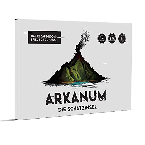 Arkanum die Schatzinsel – Escape Room Spiel für Erwachsene, Freunde und...