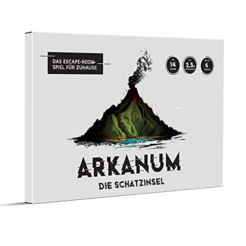 Arkanum die Schatzinsel – Escape Room Spiel für Erwachsene, Freunde und...