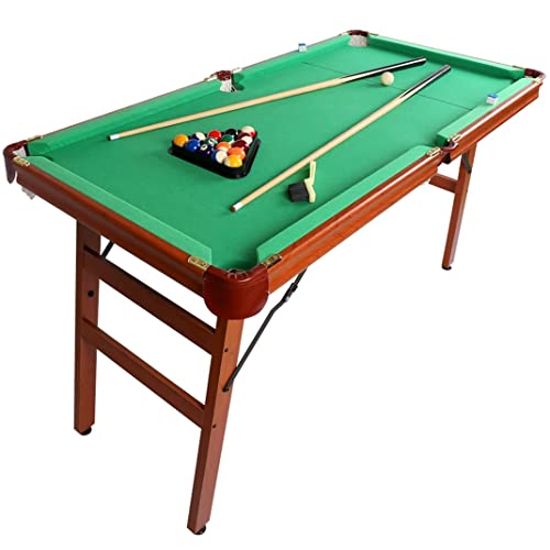 YP Klappbar Billiardtisch Pooltisch Snooker Tischspiel Tischbillard 140 * 74 *...
