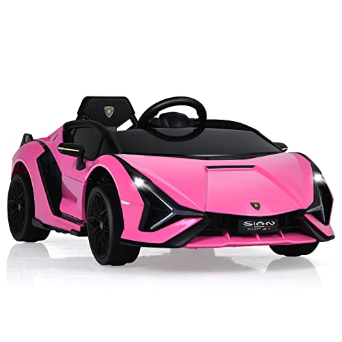 GOPLUS Kinder Elektroauto Lamborghini mit Fernbedienung, Kinderfahrzeug,...