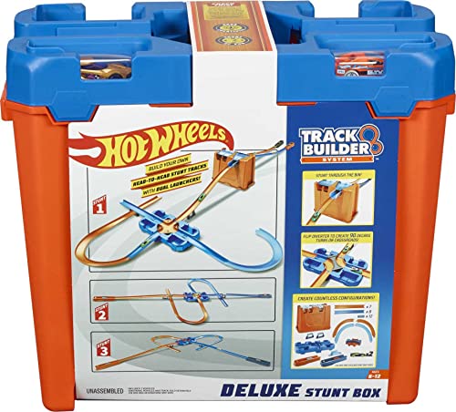 Hot Wheels Track Builder Mega Stunt Box