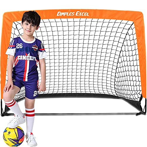 DIMPLES EXCEL Fussballtor Pop Up Fussballtor für Kinder Garten Fussball Tor...