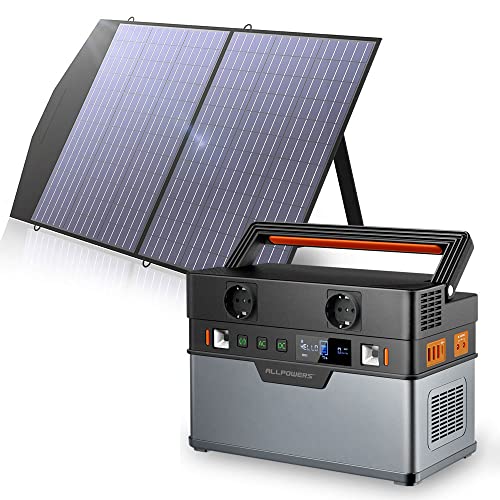 ALLPOWERS Tragbare Powerstation Tragbarer Generator 606Wh 164000mAh...