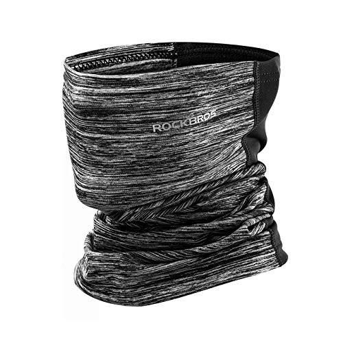 ROCKBROS Multifunktionstuch Winter Halbe Sturmhaube Nackenwärmer Winterdicht...