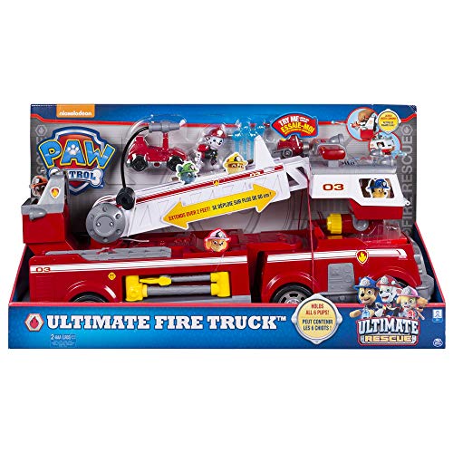 PAW PATROL Ultimate Rescue Feuerwehrauto mit Marshall