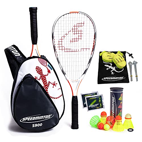 Speedminton® S900 Set – Original Speed Badminton/Crossminton Profi Set mit...