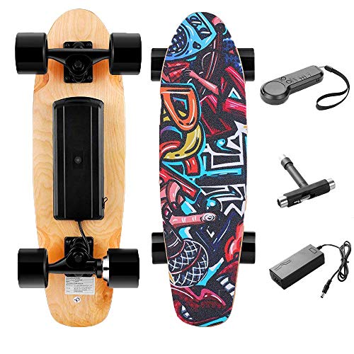 Casulo E-Skateboards 350W Elektrisches Skateboard mit Fernbedienung,...