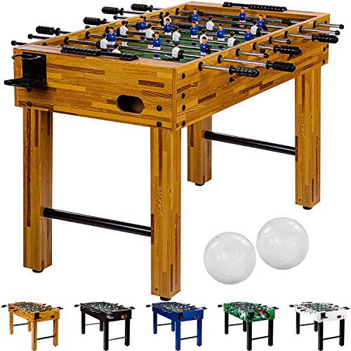 GAMES PLANET Tischfussball „Glasgow“, 5 Dekore:...