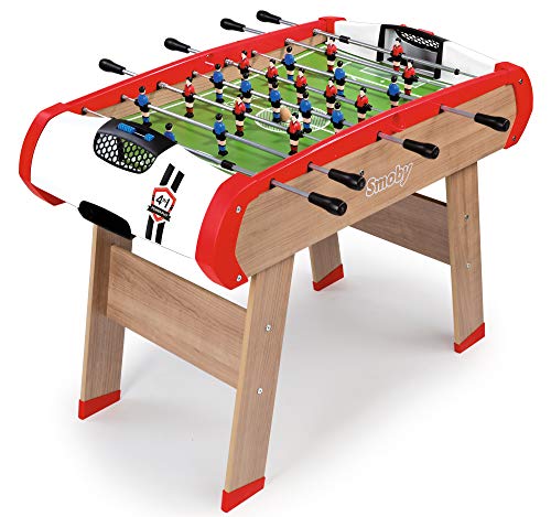 Smoby 640001 - Multifunktions Tischfußball Powerplay 4-in-1 - Wandelbarer...