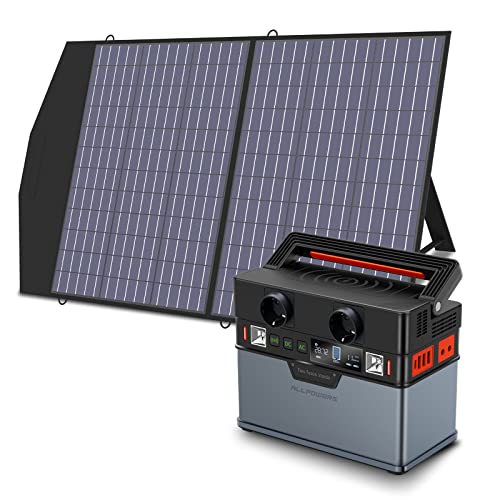 ALLPOWERS S300 Tragbare Powerstation 288Wh / 78000mAh Solar Generator Mobiler...
