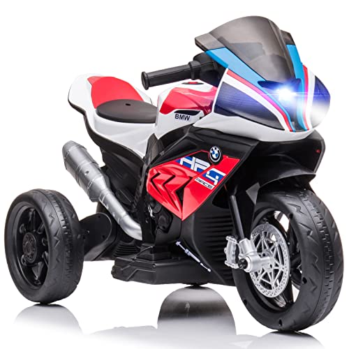 JOYLDIAS Kindermotorrad elektrisch, 12V Elektro Motorrad mit Musik und...