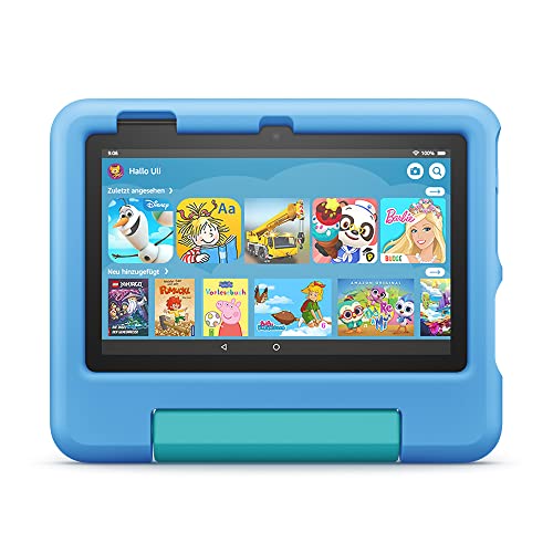 Das neue Fire 7 Kids-Tablet, 7-Zoll-Display, für Kinder von 3 bis 7 Jahren, 16...