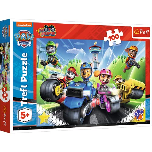 Trefl 16430 Paw Patrol 100 Teile Puzzle mit hochwertigem Druck für Kinder ab 5...