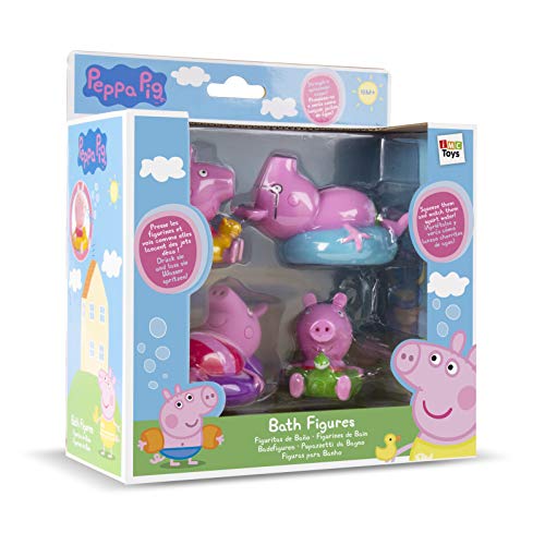 Peppa Pig Badefiguren 4 Stück (Sortiert)