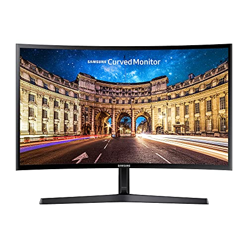 Samsung Curved Monitor C24F396FHR, 24 Zoll, VA-Panel, Full HD-Auflösung, AMD...