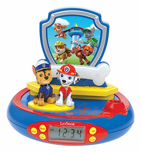 Lexibook - Paw Patrol Chase - Wecker, Projektor, Nachtlicht und Projektion der...