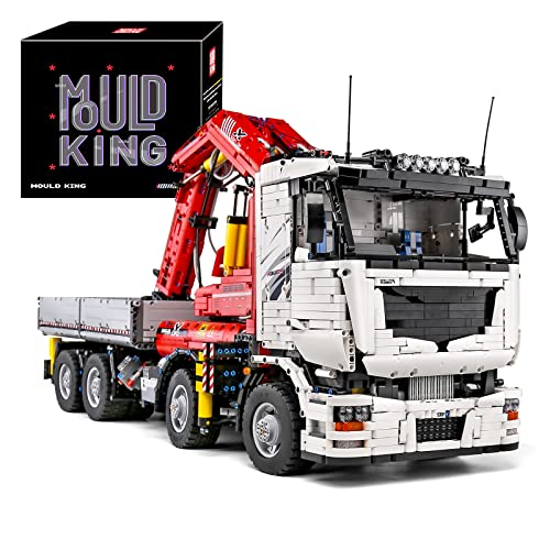 Mould King 19002 Technik Kran LKW Modell, 8238 Teile Technologie Pneumatischer...