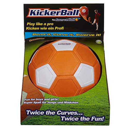 CHTK4 1190 Kickerball, orange/weiß, Einheitsgröße