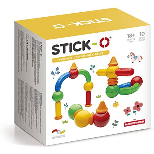 Stick-O magnetische Bausteine für Kinder ab 1 Jahre, kreatives...