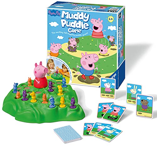 Ravensburger Peppa Pig Muddy Pfützen Spiel für Kinder ab 4 Jahren – Spaß...