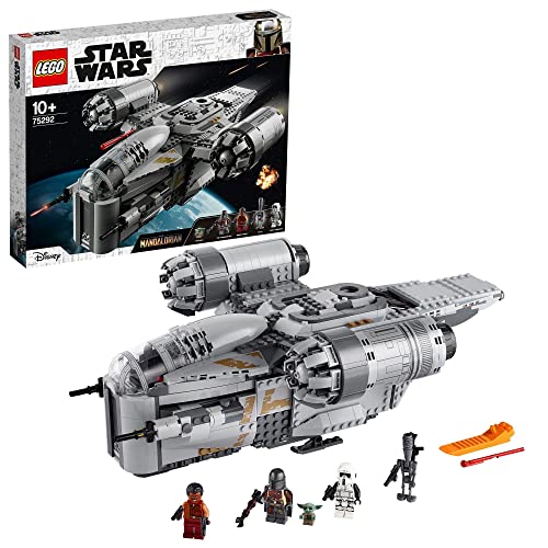 LEGO 75292 Star Wars The Mandalorian Kopfgeldjäger Transporter Raumschiff...
