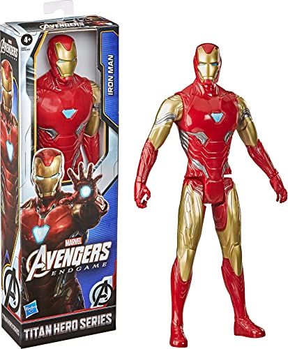Marvel Avengers Titan Hero Serie Iron Man, 30 cm große Action-Figur, Spielzeug...