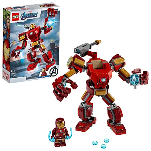LEGO 76140 Super Heroes Marvel Avengers Iron Man Mech Spielset, Kampf-A...