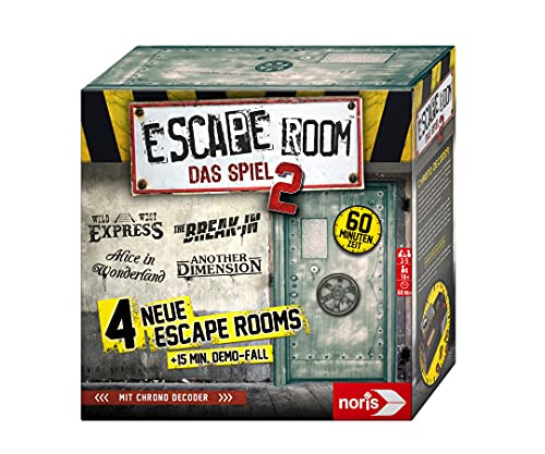 Noris 606101891 Escape Room 2 (Grundspiel) Familien und Gesellschaftsspiel für...