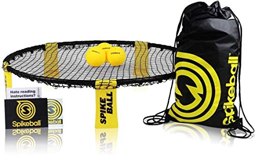 Spikeball-Set mit 3 Bällen - Zum Spielen im Freien, im Haus, im Garten, am...