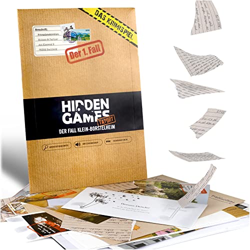 Hidden Games Tatort Krimispiel Fall 1 - Der Fall Klein-Borstelheim - Escape Room...